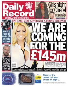 Cover of Daily Record