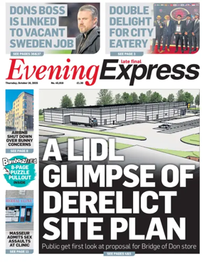 Cover of Evening Express (Extra Edition)