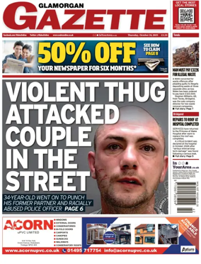 Cover of Glamorgan Gazette