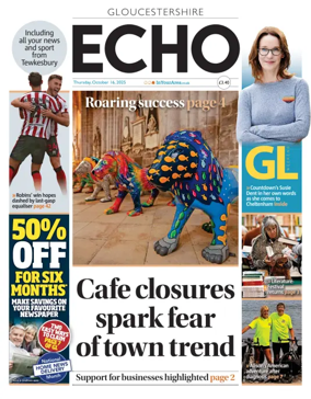 Cover of Gloucestershire Echo