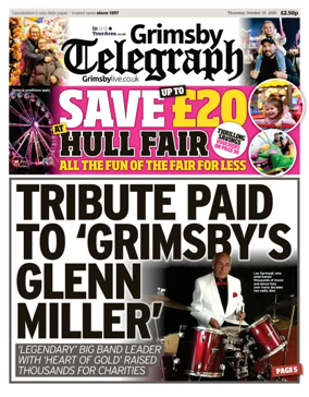 Cover of Grimsby Telegraph