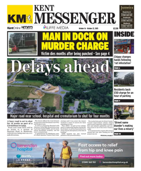 Cover of Kent Messenger Maidstone