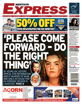 Cover of Merthyr Express