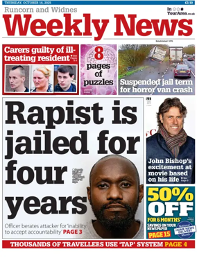 Cover of Runcorn & Widnes Weekly News