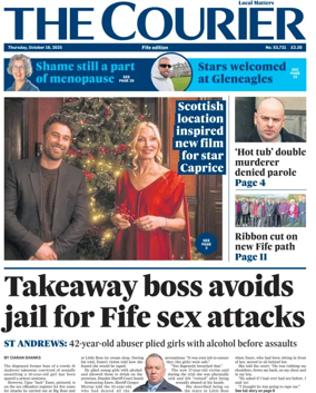 Cover of The Courier & Advertiser (Fife Edition)