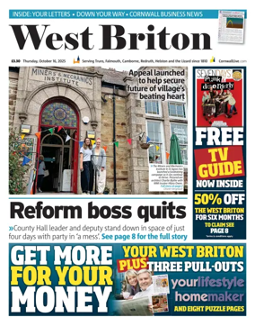 Cover of West Briton (Camborne, Redruth, Hayle)