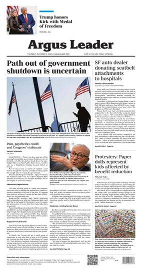 Cover of Argus Leader