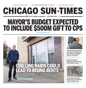 Cover of Chicago Sun-Times