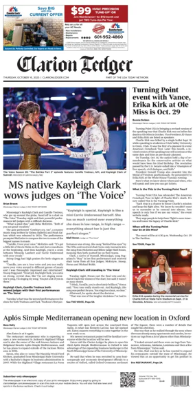 Cover of Clarion Ledger