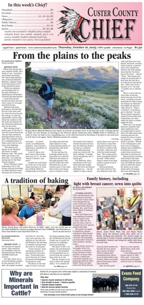 Cover of Custer County Chief