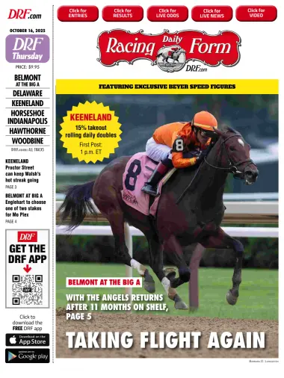 Cover of Daily Racing Form National Digital Edition