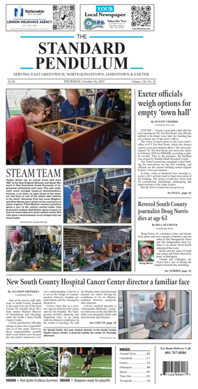 Cover of East Greenwich Pendulum