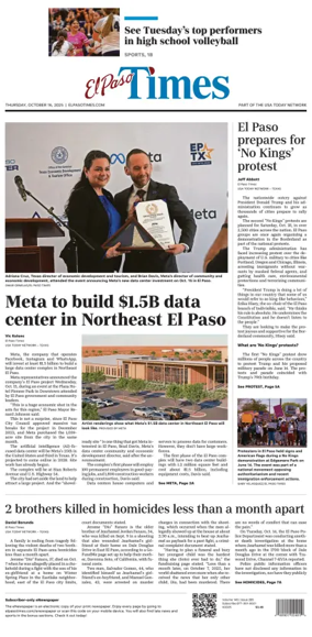 Cover of El Paso Times