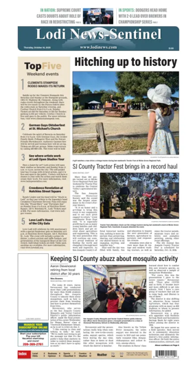 Cover of Lodi News-Sentinel