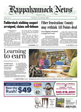 Cover of Rappahannock News