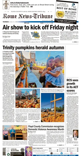 Cover of Rome News-Tribune