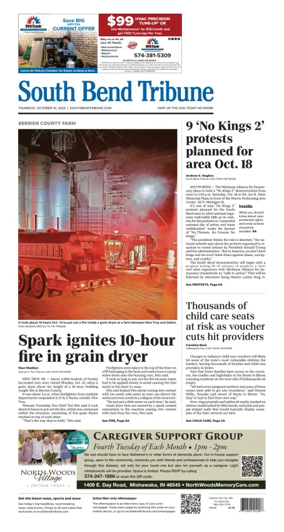 Cover of South Bend Tribune