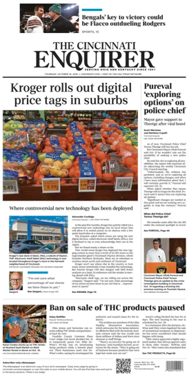 Cover of The Cincinnati Enquirer