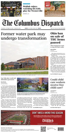 Cover of The Columbus Dispatch