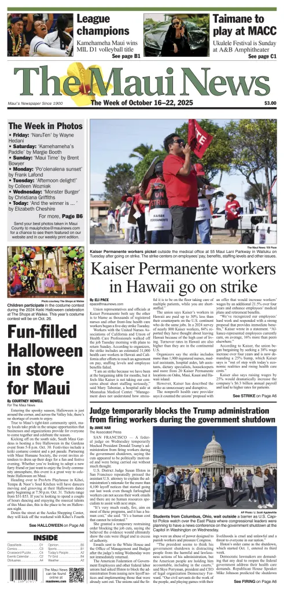 Cover of The Maui News