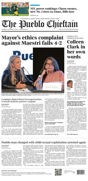 Cover of The Pueblo Chieftain