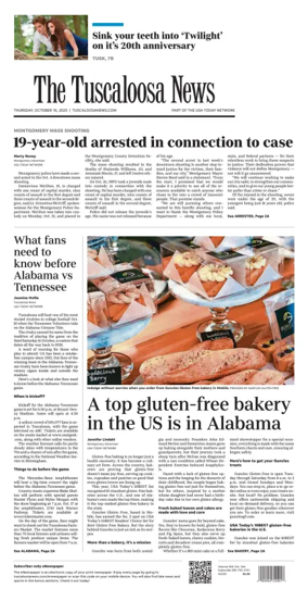 Cover of The Tuscaloosa News