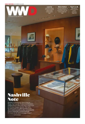 Cover of WWD Digital Daily