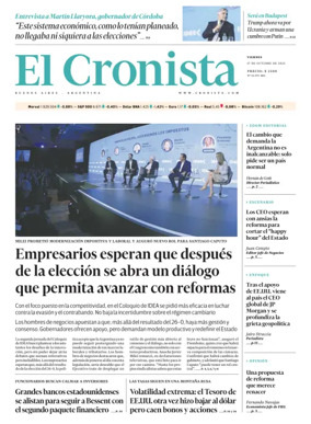 Cover of El Cronista comercial