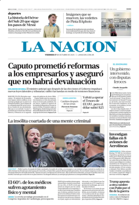 Cover of La Nacion