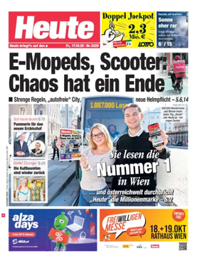 Cover of Heute - Wien Ausgabe