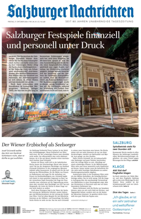 Cover of Salzburger Nachrichten