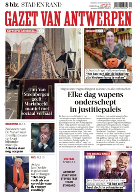 Cover of Gazet van Antwerpen Metropool Stad