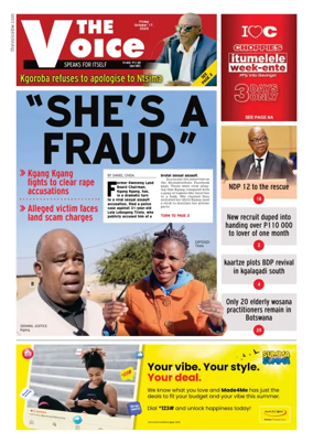 Cover of The Voice (Botswana)