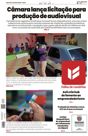 Cover of Folha de Londrina