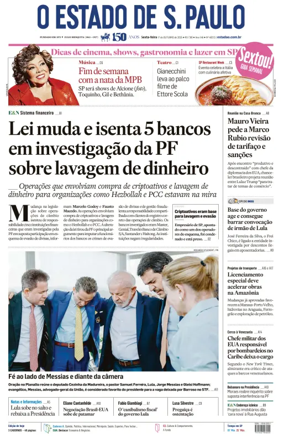 Cover of O Estado de S. Paulo