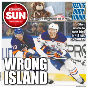 Cover of Edmonton Sun