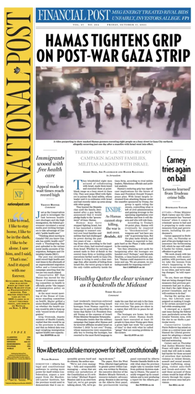 Cover of National Post - (Latest Edition)