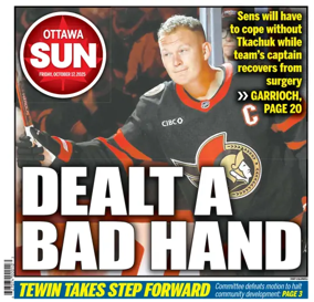 Cover of Ottawa Sun