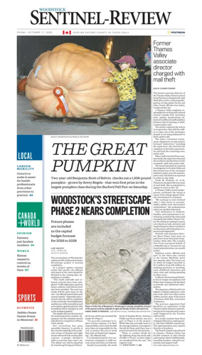 Cover of Sentinel-Review (Woodstock)