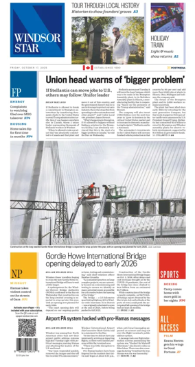 Cover of Windsor Star