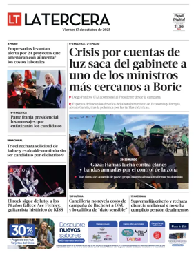 Cover of La Tercera