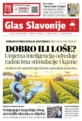 Cover of Glas Slavonije