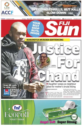 Cover of Fiji Sun