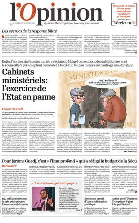 Cover of L'Opinion