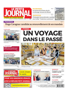 Cover of Le Petit Journal - L'hebdo du Pays Toulousain