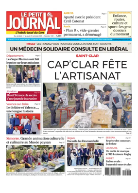 Cover of Le Petit Journal - L'hebdo local du Gers