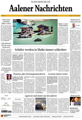 Cover of Aalener Nachrichten