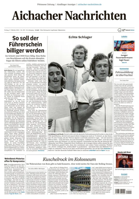 Cover of Aichacher Nachrichten
