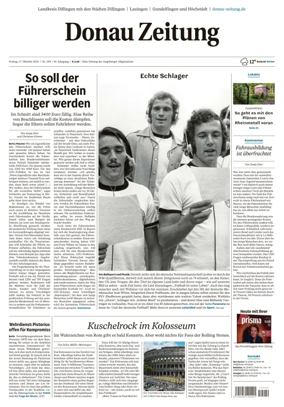 Cover of Donau Zeitung