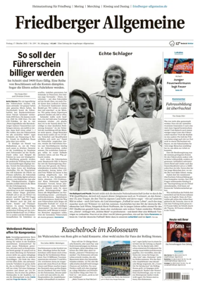 Cover of Friedberger Allgemeine